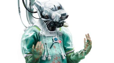 Surgery artwork (https://www.walldevil.com/7171-androids-artwork-cyberpunk-cyborgs-doctors-futuristic-science-fiction-surgery.html)
