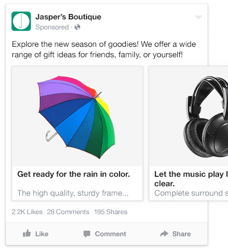Cómo crear anuncios de productos dinámicos en Facebook Como crear anuncios de productos dinamicos en Facebook