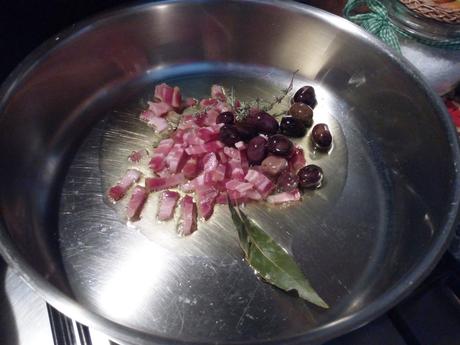 Acelgas rehogadas con panceta – Acelgas con almendras – Bietole con pancetta e mandorle acelgasalmendras1