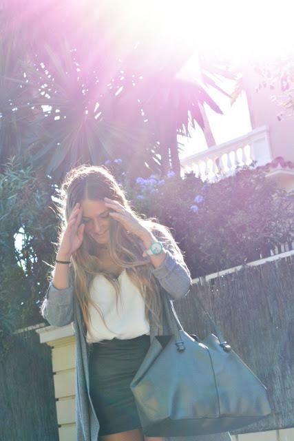 GREY TRENCH COAT