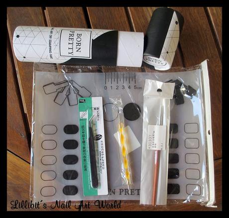 Nail Art DIY Stamping Mat Born Pretty de Nurbesten Nail Art DIY Stamping Mat Born Pretty de Nurbesten