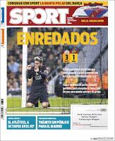 Portada Sport 1 noviembre 2016