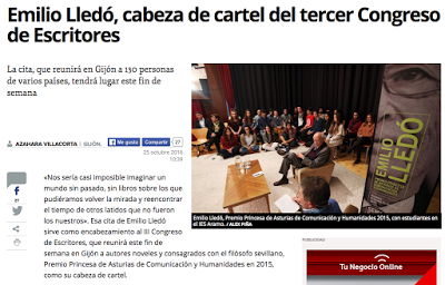 III Congreso de Escritores AEN, Gijón, 2016 III Congreso de Escritores AEN, Gijón, 2016