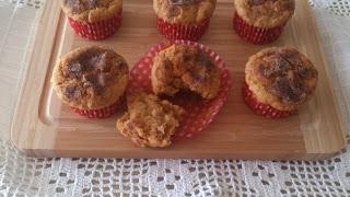 Muffins de batata asada Muffins de batata asada