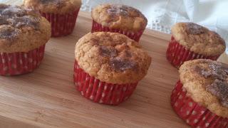 Muffins de batata asada Muffins de batata asada