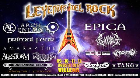 Leyendas del rock 2017 Leyendas del rock 2017