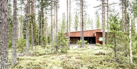 Casa Minimalista en el Bosque Casa Minimalista en el Bosque