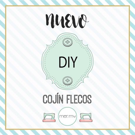 DIY • Cojín flecos