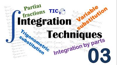 Integration Techniques 03. Partial Fractions.