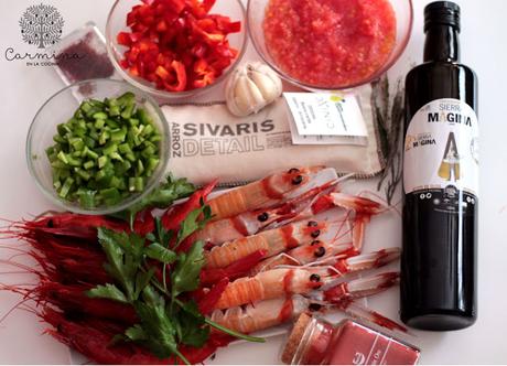 Cómo hacer una paella con carabineros y cigalas Cómo hacer una paella con carabineros y cigalas