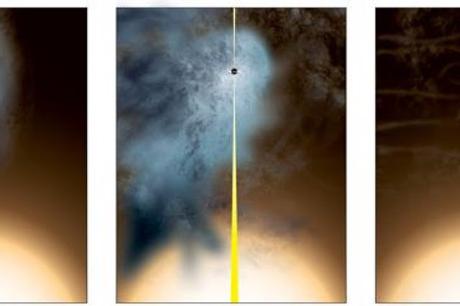 Observan un agujero negro “casi desnudo” y a la fuga estelar (VIDEO) #Nasa Observan un agujero negro “casi desnudo” y a la fuga estelar (VIDEO) #Nasa