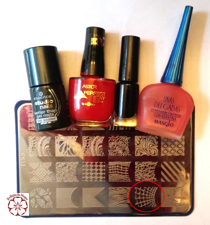 Manicura en rojo Productos utilizados