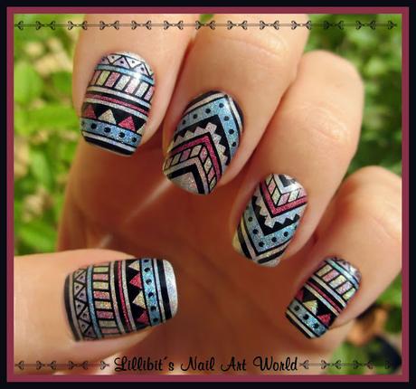 Tribal manicure