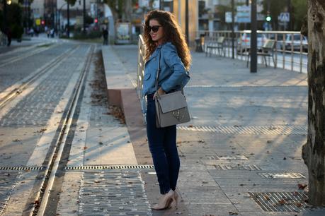 Blue look for Autumn Blue look for Autumn