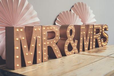 Letras Luminosas para Bodas-Letras Decorativas