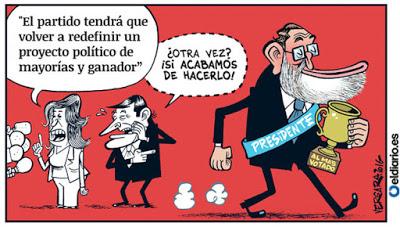 Y volvió Rajoy… con su nueva tropa. ‘The New York Times’ le pide a Felipe VI “que renuncie” y “se busque un buen trabajo. Y volvió Rajoy… con su nueva tropa. ‘The New York Times’ le pide a Felipe VI “que renuncie” y “se busque un buen trabajo.