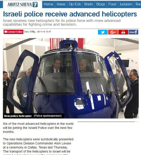 Luchando contra el crimen y el terrorismo: la policía de Israel recibe seis modernísimos helicópteros. blog.jpg