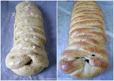 Trenza de Brioche Rellena