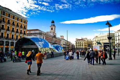 La evolución de la Puerta del Sol