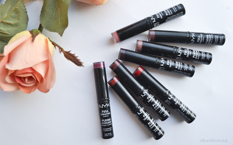 Full Throttle Lipsticks de NYX