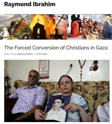 La conversión forzada de los cristianos de Gaza. blog