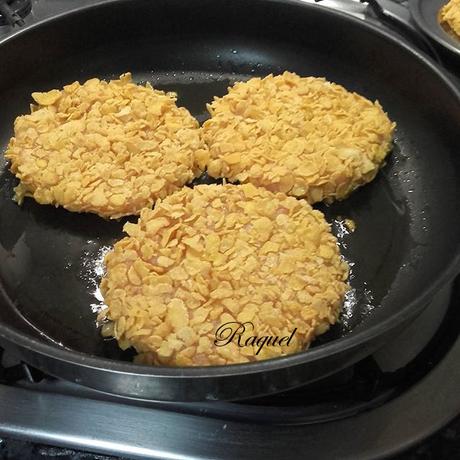 Hamburguesas Crispichiken  de pollo