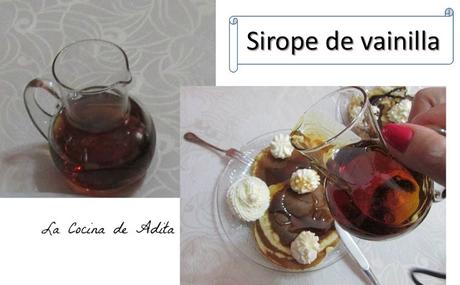 Sirope de vainilla