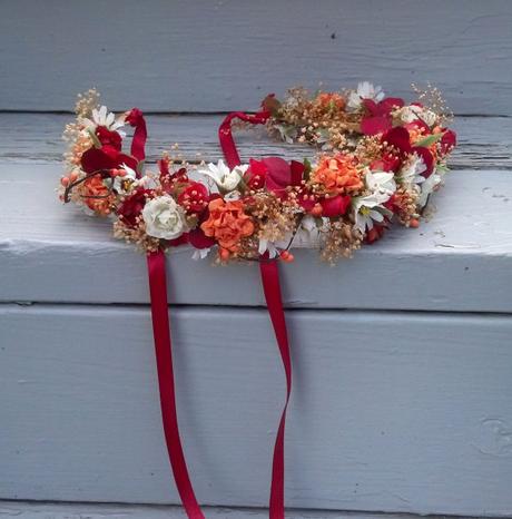 Novias orginales con un toque naranja Novias orginales con un toque naranja