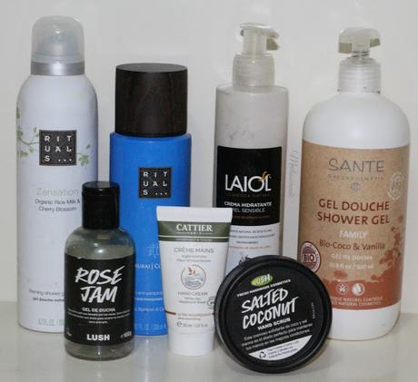 Productos terminados: octubre 2016 / October empties