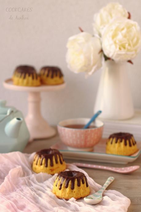 Bundt Cakes de Mango y Chocolate Bundt Cakes de Mango y Chocolate