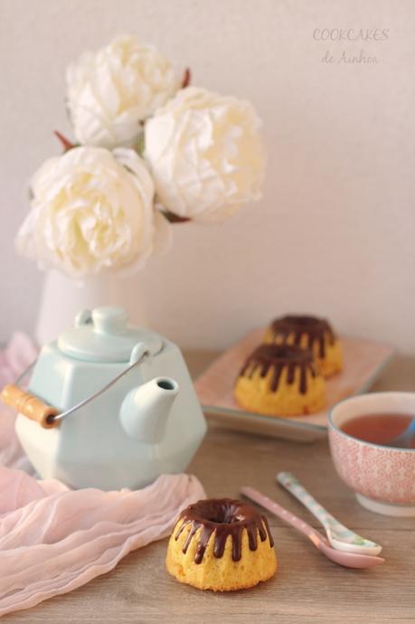 Bundt Cakes de Mango y Chocolate Bundt Cakes de Mango y Chocolate