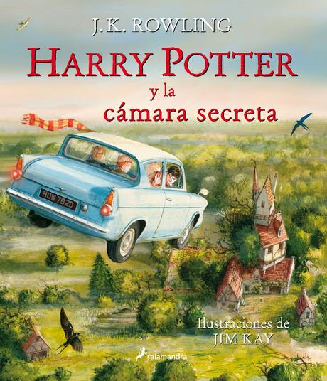 Portada en español de Harry Potter y la cámara secreta