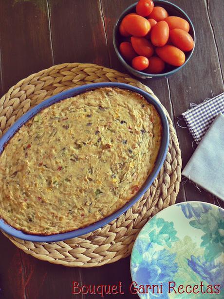 Moldeado de papas y vegetales