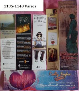 Amor a los libros: mi colección de marcapáginas, postales y monerías literarias (1101-1147)