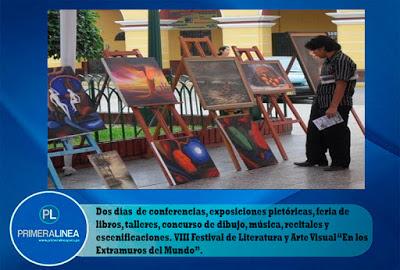VIII FESTIVAL DE LITERATURA Y ARTE VISUAL EN LOS EXTRAMUROS DEL MUNDO... VIII FESTIVAL DE LITERATURA Y ARTE VISUAL EN LOS EXTRAMUROS DEL MUNDO...