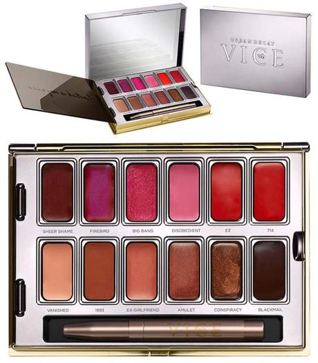 Edición limitada de Urban Decay: Vice Lipstick Palette Urban Decay Holiday 2016 Makeup Collection