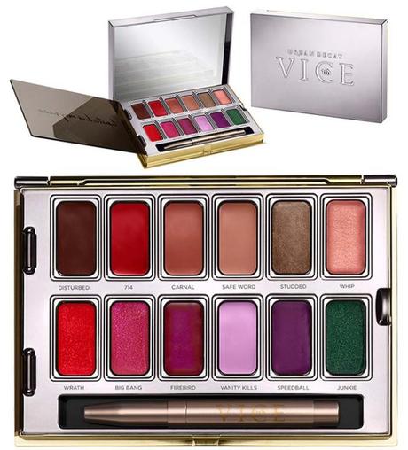 Edición limitada de Urban Decay: Vice Lipstick Palette Urban Decay Holiday 2016 Makeup Collection