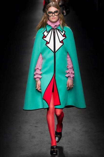 capes runway 2016 gucci