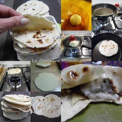 Pan pita rápido sin levadura y en sartén