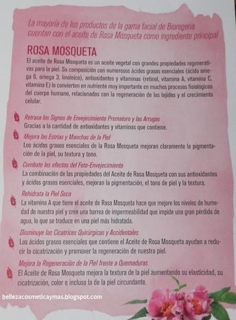 Rosa mosqueta Propiedades 