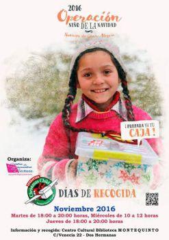 Operación Niño de la Navidad: mesas informativas en la biblioteca de Montequinto operacion-nino-de-la-navidad_11112016
