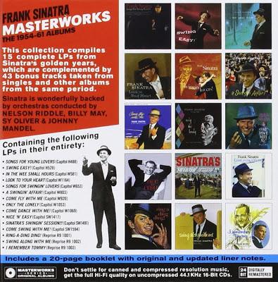 Frank Sinatra - 'Masterworks: The 1954-1961 Albums'.