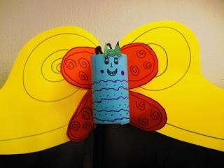 Reciclando tubos de cartón Reciclando tubos de cartón