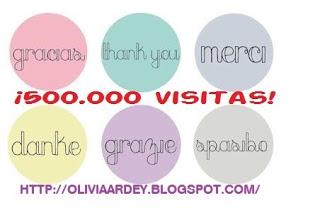 Concurso internacional 500.000 visitas en el blog