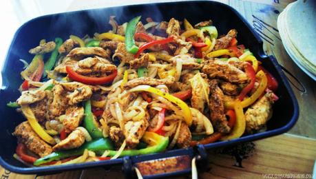 Fajitas de pollo