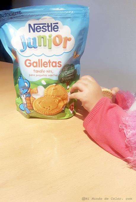 probamos las galletas nestle junior