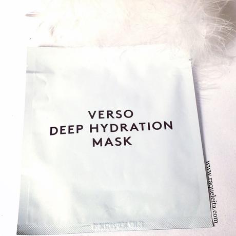 Hidratación Intensa de Efecto Prolongado con Verso Deep Hydration Mask Hidratación Intensa de Efecto Prolongado con Verso Deep Hydration Mask