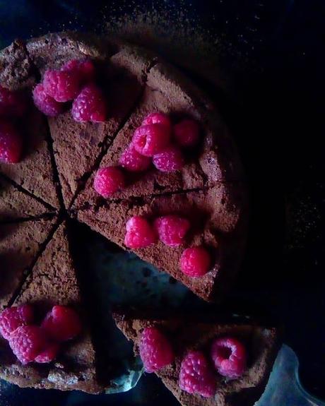 Cake de chocolate y requeson