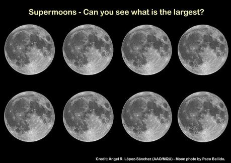 Adivina la superluna más grande... si puedes...