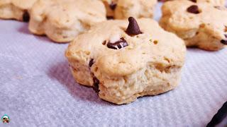 Galletas de naranja y chocolate